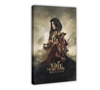 HFSEZP The Three Musketeers D'Artagnan Canvas Poster Bedroom Decor Landscape Office Room Decor Gift 20x30inch(50x75cm)