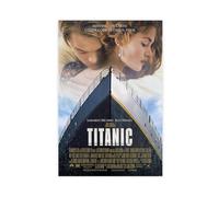 HFSEZP Titanic 90s Tear Proof Poster Canvas Poster Bedroom Decor Landscape Office Room Decor Gift 20x30inch(50x75cm)