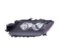 HFSWWLKJ Headlight Assemblies Compatible With Mazda For CX-7 2007-2011 Car Front Bumper Halogen Headlight Assembly DRL Driving Lights Signal Lamp Without Bulbs EH44510L0G EG21510K0M(Left)