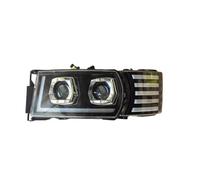 HFSWWLKJ Headlight Assemblies Compatible With Scania G400 R400 P400 Car Front Bumper HeadLight Assembly Turn Signal Lamp Indicator Driving Light(Left)