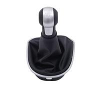 HFSWWLKJ Shifter Lever Compatible with Seat for Altea for Leon II for Toledo III 2005 2006 2007 2008 2009 5 6 Speed Gear Shift Knob Shifter Lever Stick Gaiter Boot Cover(5 Speed)