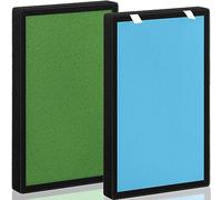 Hfunmo 2 Pack 4-in-1 H13 True HEPA Replacement Filter, Compatible with Pro Breeze Air Purifier PB-P01.