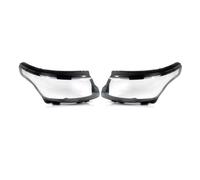 HFVUYAR Headlight Clear Lens Cover Pair Headlight Lens Cover For Land For Rover Range For Rover For Vogue 4-door 2018-2022 Clear Headlamp Shade Left Right Head Car Lights Cap