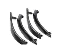 HFVUYAR Inside Door Handle Carbon Fiber Car Interior Door Handle with Outer Cover Replacement for 3 3GT 4 Series F30 F80 F31 F32 F33 F34 F35 F36