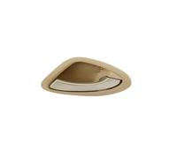 HFVUYAR Inside Door Handle Inner Door Pull Door Handles for Jazz 2003 2004 2005 2006 2007 2008 for City 2007 2008 Beige Black Front=Rear