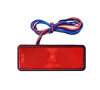 HFVUYAR Rear Tail Light 12V Motorcycle LED Reflectors Round Tail Lights 24LED Warning Side Marker Light Rear Tail Brake Stop Turn Singal Light
