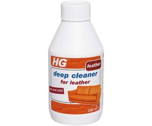 HG 173030106 Deep Cleaner for Leather 250 ml - Cleans Leather Deep in The Pores - Safe and Mild - Water Basis
