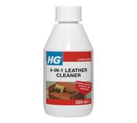 HG 4-in-1 Leather Cleaner, Premium Real Leather & Faux Leather Cleaner, Leather Conditioner to Restore & Nourish Soft Furniture & Accessories,