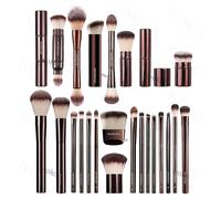 (HG 6 No box) Hourglass Full Series Makeup Brush Blush Powder Contour Foundation Concealer Makeup Brush Eye Shadow Smudge Eyeliner Makeup Tool