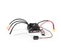 HG-80A 80A Brushless ESC for 1/10 RC Vehicles,Waterproof & Dustproof External Programming Port Low-Voltage/Overheat Protection(B)