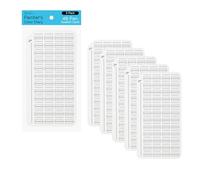 HG Art Concepts Painters Color Diary Watercolor Swatch Card, 48-Pan Size, 5-Pk, 140 lb Hot Press 100% Cotton Paper, Fits New York Central Palette Box, Color Swatch Book for Markers & Colored Pencil