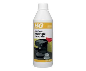HG Coffee Machine Descaler for Espresso & Pod Machines - Odourless, Biodegradable Citric Acid Formula | 6 Treatments | 323050106