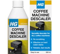 HG Coffee Machine Descaler, Tough Scale Remover for Espresso & Pod Machines ? 500ml