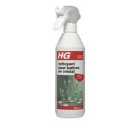 HG Crystal Chandelier Cleaner - Easy to Use Spray Cleaner for Chandeliers & Glass & Crystal Pendants, Spray & Drain, Dissolves Dirt - 500ml