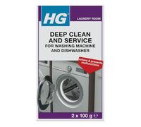 HG - Deep Clean and Service for Washing Machine/Dishwasher - 200g (Pack of 6)