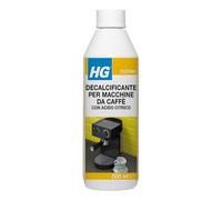 HG Descaler for Coffee Machines with Citric Acid - Biodegradable and Odorless Anti-Limescale for Espresso Machines and Pods - Bottle of 500 ml (323050108)