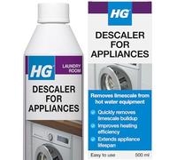 HG Descaler - Powerful Limescale Remover for Kettles, Coffee Machines, Washing Machines & Irons - 500ml