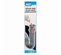 HG Drain and Hair Unblocker (200ml + 250ml) x 1, Fast-Acting Cleaner, Safe for Plastic Pipes in Sink, Shower & Bath Plugholes with Welari Thank You Card | (1 Pack)