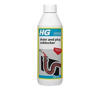 HG Drain and Plug Unblocker, Effectively Removes Blockages & Cleans Blocked Drains Fast, for Blocked Drain Pipes in Sinks or Shower Traps (500ml) - 139050106