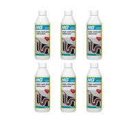 HG Drain and Plug Unblocker, Fast-Acting Formula, Safe for Pipes, 500ml, Pack of 6