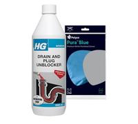 HG Drain & Plug Unblocker with Protective Gloves