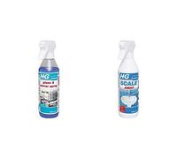 HG Glass & Mirror Spray 500 ml is a streak-free glass cleaner & Professional Scale Away Spray 500ml - Removing Bathroom Limescale - Safe For All Bathroom Materials - Super Concentrated