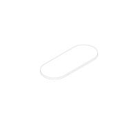 HG Glass Shelf Axor Logo 450 Mm Clear
