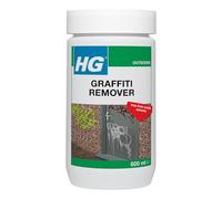 HG Graffiti Remover, Spray Paint Remover & Stain Remover Liquid, Acrylic Paint Remover, Ink Remover & Permanent Marker Remover, Effective Stain Removal for Stone, Glass, Wood & Metal - 600ml