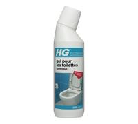 HG Hygienic toilet gel, 500 ml, toilet gel for regular cleaning and descaling