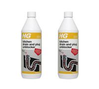 Hg Kitchen Drain And Plug Unblocker 1 Litre (Pack Of 2)