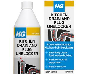 HG Kitchen Drain Plug Unblocker Natural Heavy Duty Kitchen Sink Unblocker
