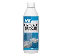 HG Limescale Remover Concentrate, Sink, Tap, Glass & Toilet Cleaner, Descaler Liquid for Bathroom, Anti Limescale for Shower Screen, Shower Head & Bath, Chrome Safe - 500ml