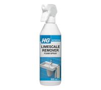 HG Limescale Remover Foam Spray, Professional Grade Limescale Remover, Bathroom Descaler, Removes Stains & Deposits from Shower Heads, Taps, Baths & Screens (500ml) - 218050106