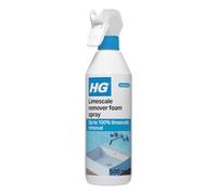 HG Limescale Remover Foam Spray, Professional Grade Limescale Remover, Bathroom Descaler, Removes Stains & Deposits from Shower Heads, Taps, Baths & Screens (500ml) - 218050106