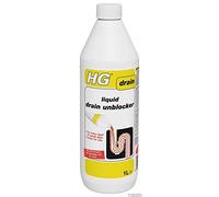HG Liquid Bathroom Liquid Drain Unblocker 1 Litre X 6