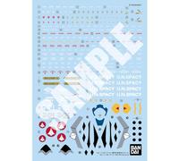 HG Macross Plus 1/100 Scale YF-21 Water Transfer Decal
