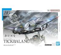 Bandai HG 1/144 Model Kit - Mobile Suit Gundam: Witch of Mercury Tick Balun - Color Coded Plastic