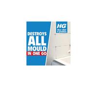 HG Mould Remover Foam Spray Mould Spray Mildew Cleaner Removes Mould Stains From Walls Tiles Bathroom Seals More 500ml Pack of 2