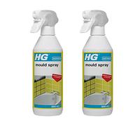 HG Mould Spray & Remover for Kitchen / Bathroom Tiles, Grout & Sealer 500ml (2 Sprays)