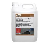 HG Natural Stone Cement Grout and Lime Film Remover 31, Acid Free, Removes Cement Residue Safely, for Marble, Granite and All Other Types of Calciferous Natural Stone - 5 litres (216500100)
