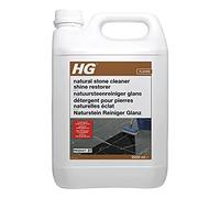 HG Natural Stone Cleaner & Shine Restorer, Limestone Floor & Marble Stone Safe, Floor Polish, Mark Remover, Oil Remover & Stain Remover, Porcelain Tile Cleaner & Floor Cleaner - 5L