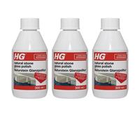 Hg Natural Stone Gloss Polish Stain-Free Restore & Shine 300Ml - Pack Of 3
