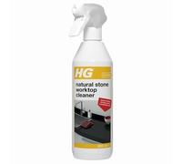 HG Natural Stone Worktop Cleaner 500ml x 1, Daily Kitchen Countertop Cleanser - Safe on Granite, Marble, Quartz & More Work Surfaces with Welari Thank You Card | (1 Pack)