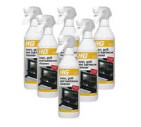 Hg Oven Grill And Barbecue Cleaner 500Ml - Pack Of 6 For Effective Cooking Surface Cleaning