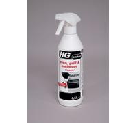 HG Oven, Grill & BBQ Cleaner Spray, Removes Baked-On Food & Grease - 500ml