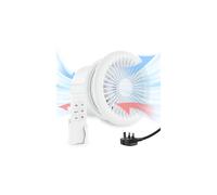 HG Power 100mm Reversible Bathroom Fan with Remote Control, Two-way Exhaust Fan with Mesh Screens, Extractor Fan for Window Wall Ceiling Mount, Garage Basement Shed Use, White