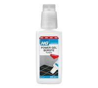 HG Power Gel Brush, Grout Remover, Grout and Dirt Remover, Colour Refresher, Bathroom Cleaner, 250ml