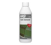HG Rust Remover for Metal, Effective Rust Stain Remover with Rust Repellent Effect, Anti Rust Dip or Paint On, Powerful Rust Cleaner for Gates, Tools & Furniture - 500ml