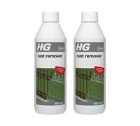 Hg Rust Remover For Metal Gates & Tools Powerful Anti-Rust 500Ml - Pack Of 2