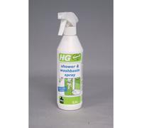 HG Shower/Bath Spray 500ml - All-Surface Cleaner for Lime Scale, Soap & Body Fat (Safe on Marble/Granite) | 887660
